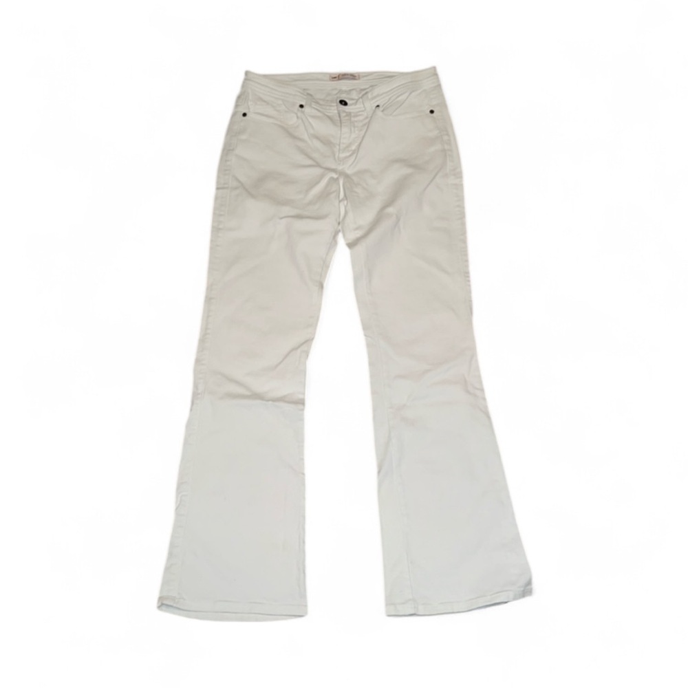 Lee Midrise Bootcut White Jeans- Size 10
